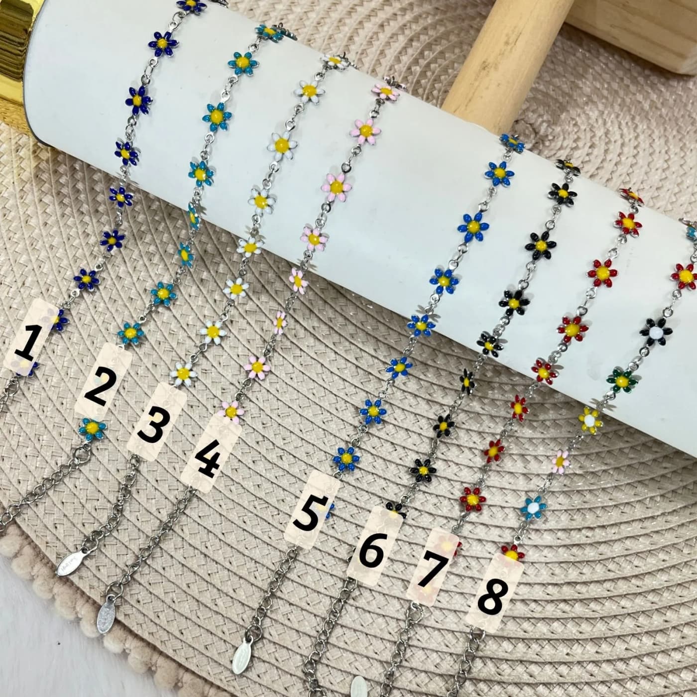 16 - Pulsera margarita