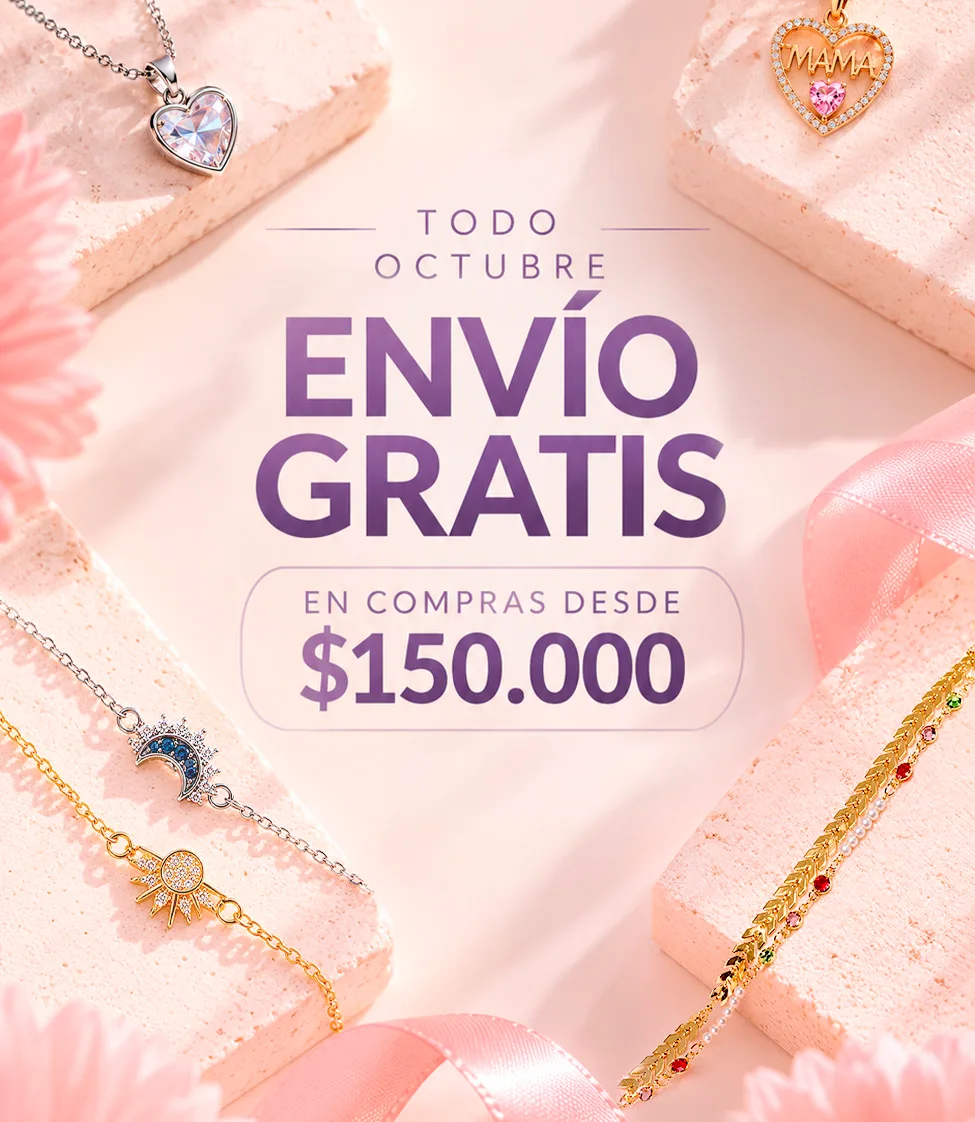 Todo octubre: envío gratis en compras desde $150.000
